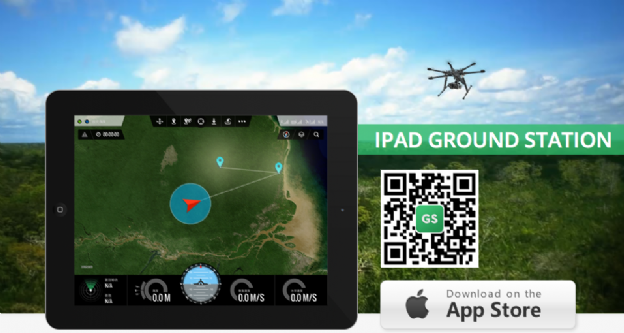 Datalink - pilotage par waypoints sur PC / iPad