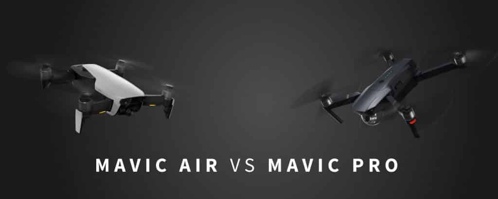 mavic pro vs mavic air