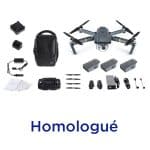 DJI Mavic pro combo fly more homologué S1-S2-S3 DGAC