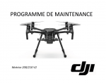 Programme de maintenance DJI M200/210 V2