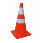 cone orange blanc