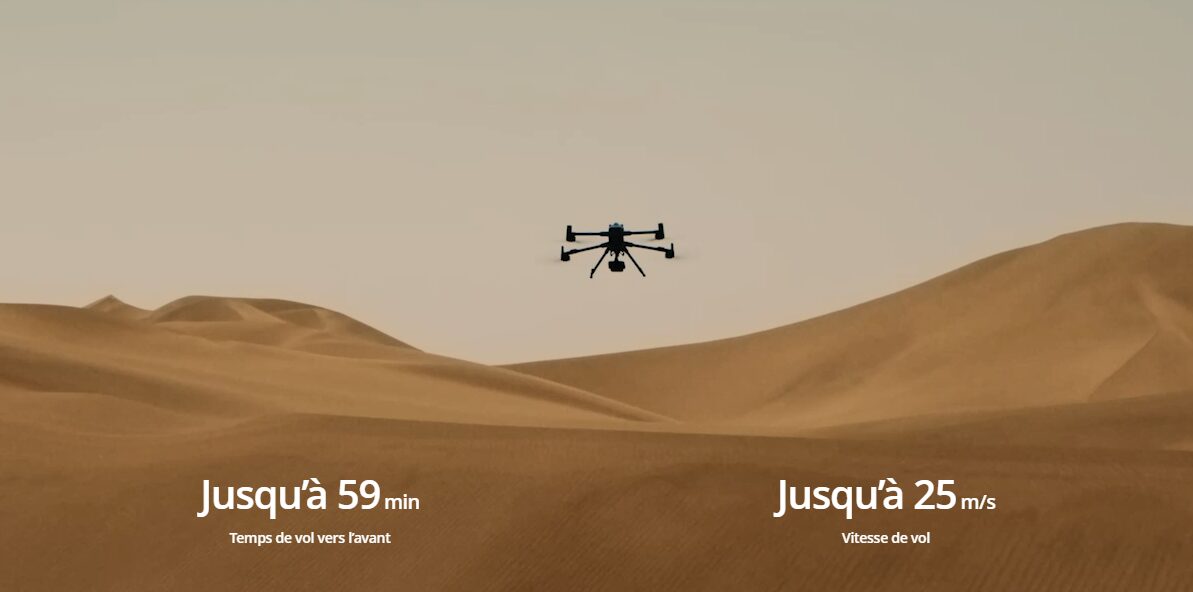 Temps de vol prolongé M400